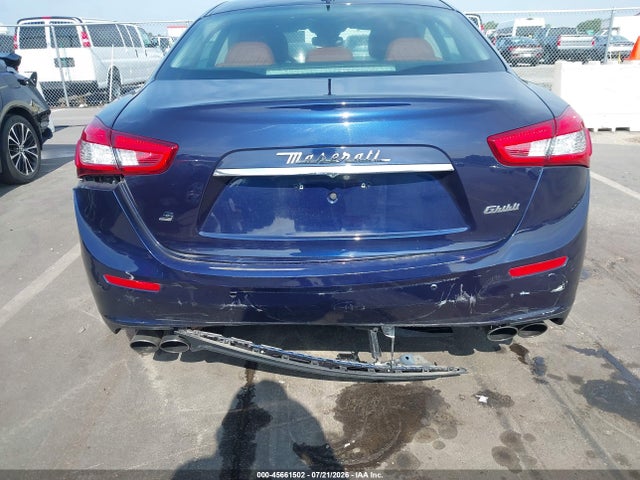 Продажа на аукционе авто 2017 Maserati Ghibli S, vin: ZAM57RSA1H1252529, номер лота: 45661502
