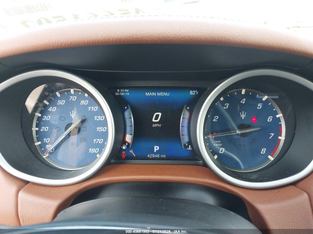 Продажа на аукционе авто 2017 Maserati Ghibli S, vin: ZAM57RSA1H1252529, номер лота: 45661502