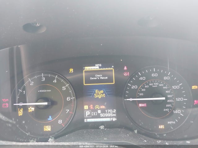 Aukcja sprzedaży 2021 Subaru Crosstrek Premium, vin: JF2GTAPC0MH320133, numer aukcji: 45661521