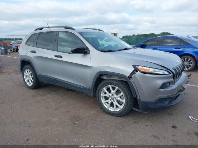 Продажа на аукционе авто 2016 Jeep Cherokee Sport, vin: 1C4PJLAB7GW287938, номер лота: 45661580
