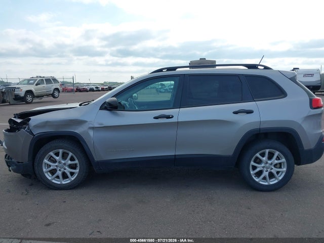 Продажа на аукционе авто 2016 Jeep Cherokee Sport, vin: 1C4PJLAB7GW287938, номер лота: 45661580