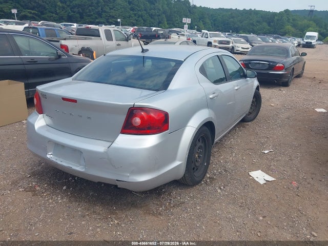 45661652 :رقم المزاد ، 1C3CDZAB3CN102667 vin ، 2012 Dodge Avenger Se مزاد بيع