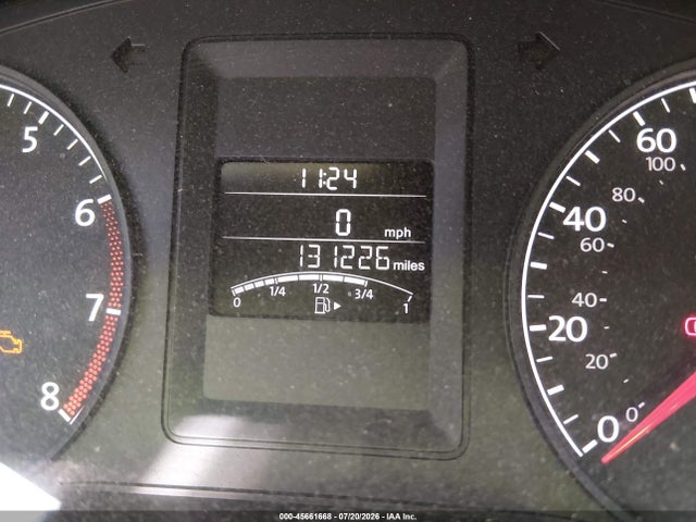 2013 Volkswagen Jetta 2.0l S მანქანა იყიდება აუქციონზე, vin: 3VW1K7AJXDM307321, აუქციონის ნომერი: 45661668