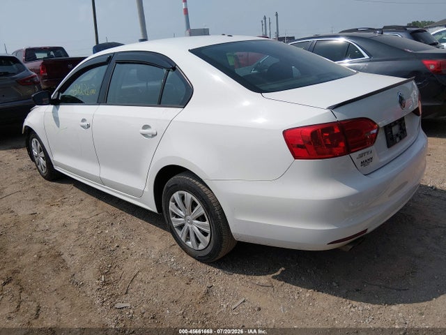 2013 Volkswagen Jetta 2.0l S მანქანა იყიდება აუქციონზე, vin: 3VW1K7AJXDM307321, აუქციონის ნომერი: 45661668