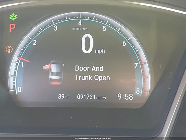 Honda CIVIC EX 2018 2HGFC2F71JH549559 Image 16