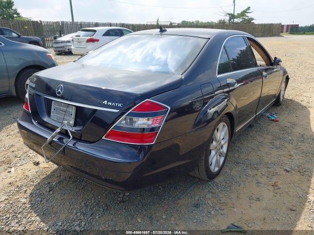 2008 Mercedes-benz S 550 4matic მანქანა იყიდება აუქციონზე, vin: WDDNG86X58A203420, აუქციონის ნომერი: 45661697