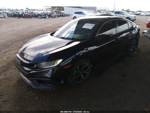 Honda Civic Sport 2021 2HGFC2F86MH555869 Image 2