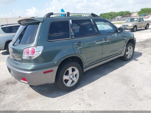 Aukcja sprzedaży 2004 Mitsubishi Outlander Xls, vin: JA4LX41F24U053262, numer aukcji: 45661761