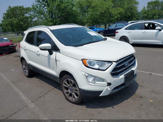 45661763 :رقم المزاد ، MAJ6S3KL4LC330150 vin ، 2020 Ford Ecosport Titanium مزاد بيع