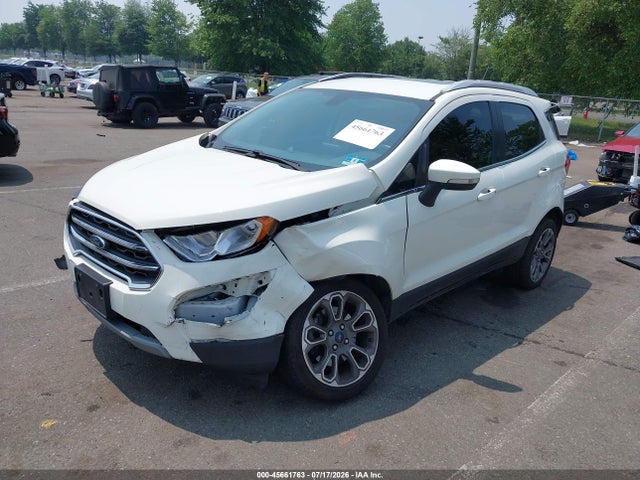 45661763 :رقم المزاد ، MAJ6S3KL4LC330150 vin ، 2020 Ford Ecosport Titanium مزاد بيع