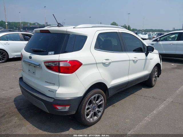 45661763 :رقم المزاد ، MAJ6S3KL4LC330150 vin ، 2020 Ford Ecosport Titanium مزاد بيع