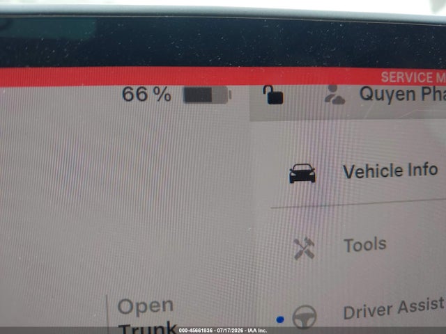 Auction sale of the 2022 Tesla Model Y Long Range Dual Motor All-wheel Drive, vin: 7SAYGDEE1NF427662, lot number: 45661836
