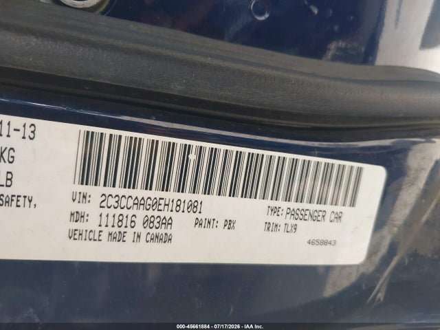 Chrysler 300 2014 2C3CCAAG0EH181081 Image 9