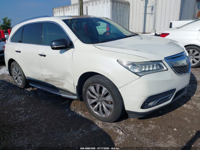 45661886 :رقم المزاد ، 5FRYD3H44EB009744 vin ، 2014 Acura Mdx Technology Package مزاد بيع