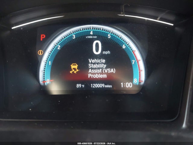 45661926 :رقم المزاد ، SHHFK7H55HU408020 vin ، 2017 Honda Civic Ex مزاد بيع