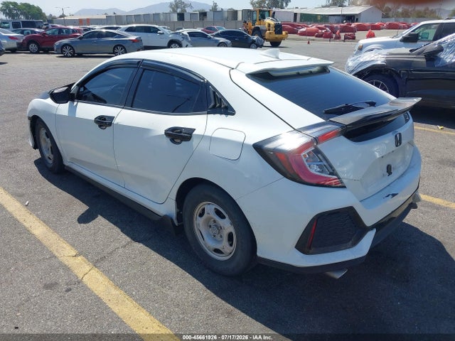 45661926 :رقم المزاد ، SHHFK7H55HU408020 vin ، 2017 Honda Civic Ex مزاد بيع