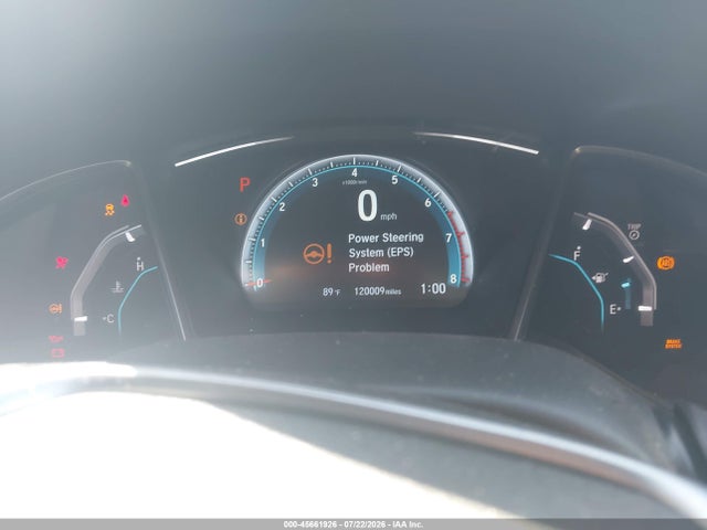 45661926 :رقم المزاد ، SHHFK7H55HU408020 vin ، 2017 Honda Civic Ex مزاد بيع