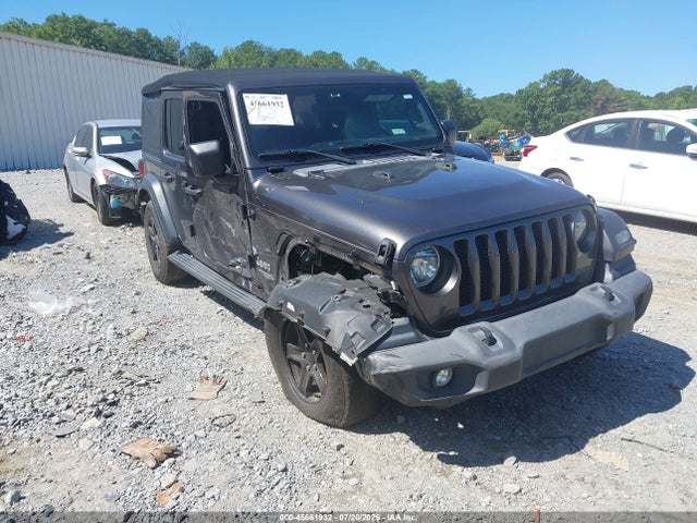 45661932 :رقم المزاد ، 1C4HJXDNXMW611445 vin ، 2021 Jeep Wrangler Unlimited Sport S 4x4 مزاد بيع
