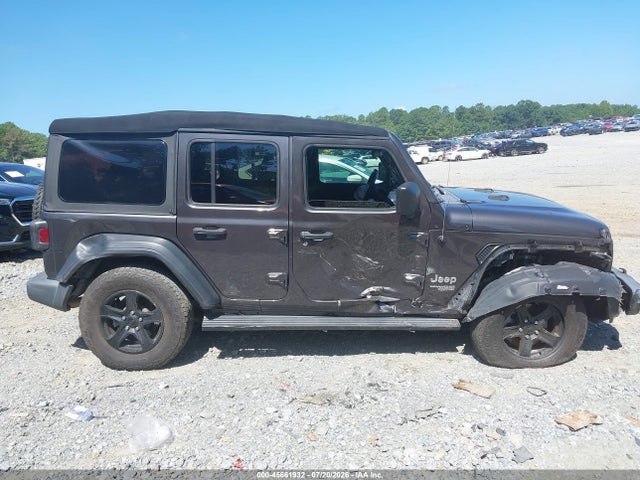 45661932 :رقم المزاد ، 1C4HJXDNXMW611445 vin ، 2021 Jeep Wrangler Unlimited Sport S 4x4 مزاد بيع