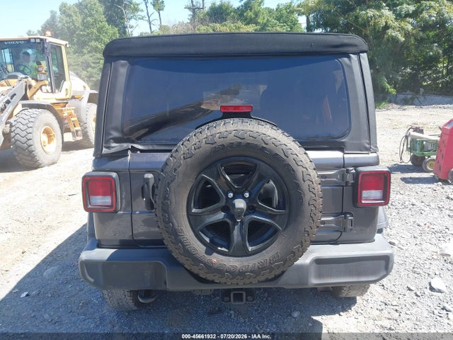 45661932 :رقم المزاد ، 1C4HJXDNXMW611445 vin ، 2021 Jeep Wrangler Unlimited Sport S 4x4 مزاد بيع