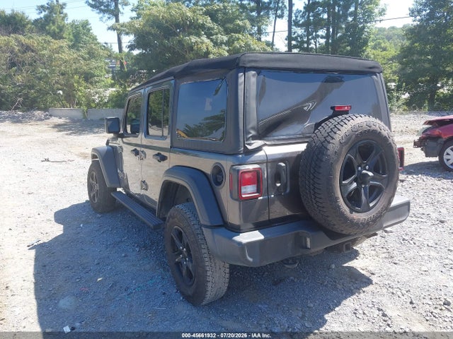 45661932 :رقم المزاد ، 1C4HJXDNXMW611445 vin ، 2021 Jeep Wrangler Unlimited Sport S 4x4 مزاد بيع