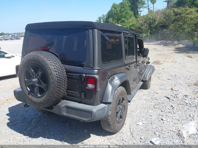 45661932 :رقم المزاد ، 1C4HJXDNXMW611445 vin ، 2021 Jeep Wrangler Unlimited Sport S 4x4 مزاد بيع