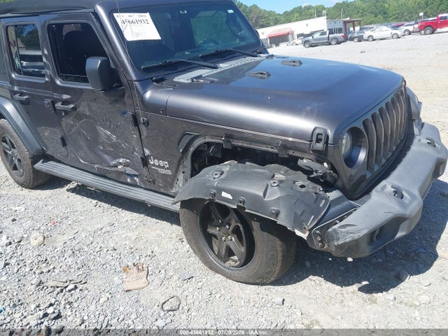 45661932 :رقم المزاد ، 1C4HJXDNXMW611445 vin ، 2021 Jeep Wrangler Unlimited Sport S 4x4 مزاد بيع