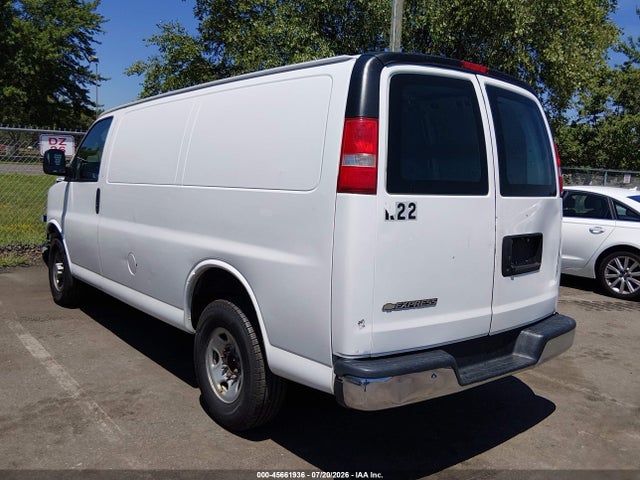 45661936 :رقم المزاد ، 1GCWGAFG1J1910400 vin ، 2018 Chevrolet Express 2500 Work Van مزاد بيع