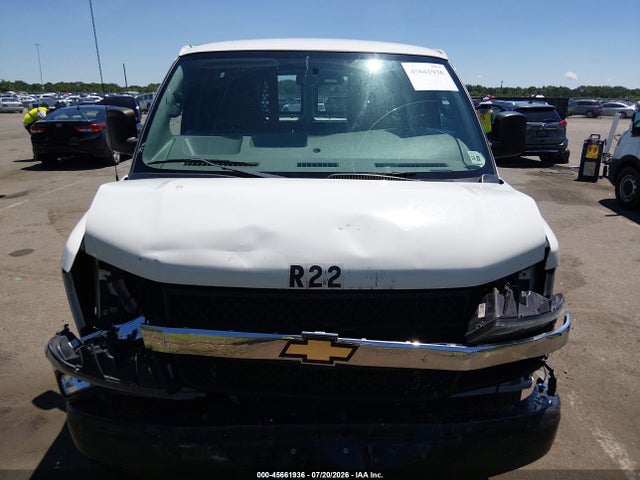 45661936 :رقم المزاد ، 1GCWGAFG1J1910400 vin ، 2018 Chevrolet Express 2500 Work Van مزاد بيع