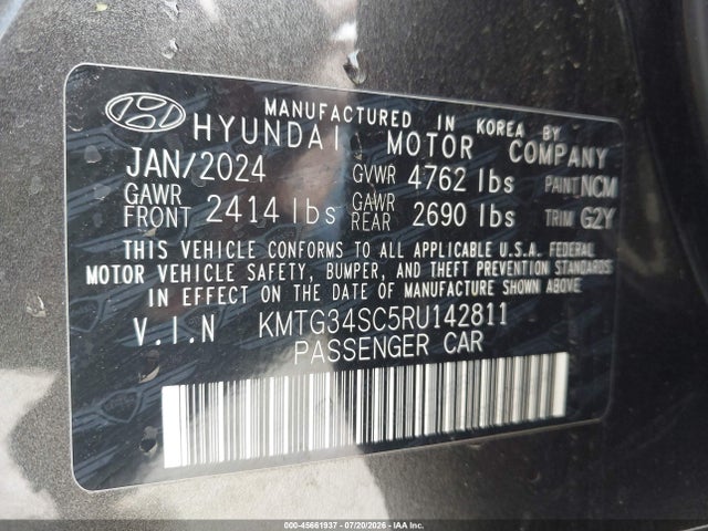 Genesis G70 2.5t Rwd 2024 KMTG34SC5RU142811 Image 9