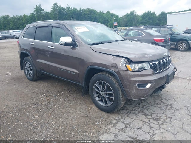 2018 Jeep Grand Cherokee Limited 4x4 მანქანა იყიდება აუქციონზე, vin: 1C4RJFBG4JC502463, აუქციონის ნომერი: 45661963
