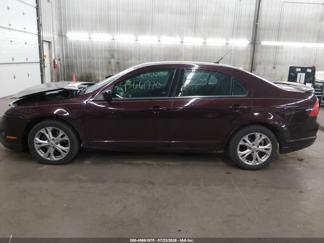 45661970 :رقم المزاد ، 3FAHP0HAXCR430513 vin ، 2012 Ford Fusion Se مزاد بيع
