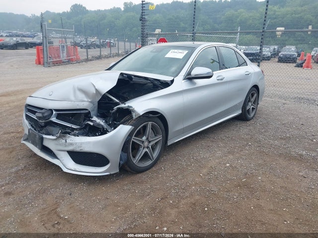 2016 Mercedes-benz C 300 Sport 4matic მანქანა იყიდება აუქციონზე, vin: 55SWF4KB6GU117557, აუქციონის ნომერი: 45662001