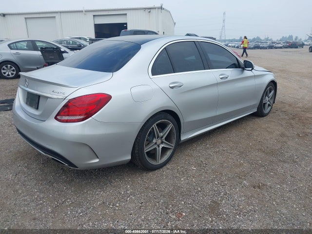 2016 Mercedes-benz C 300 Sport 4matic მანქანა იყიდება აუქციონზე, vin: 55SWF4KB6GU117557, აუქციონის ნომერი: 45662001