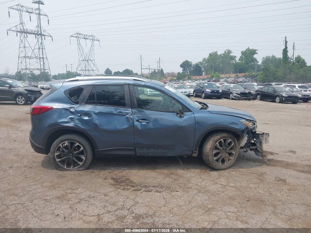 Продаж на аукціоні авто 2016 Mazda Cx-5 Grand Touring, vin: JM3KE4DY5G0736256, номер лоту: 45662084
