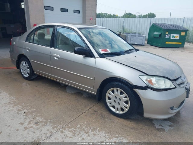Продаж на аукціоні авто 2004 Honda Civic Lx, vin: 1HGES15574L004160, номер лоту: 45662101