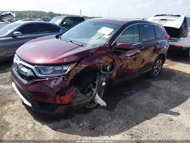 45662115 :رقم المزاد ، 7FARW2H86JE091326 vin ، 2018 Honda Cr-v Ex-l/ex-l Navi مزاد بيع