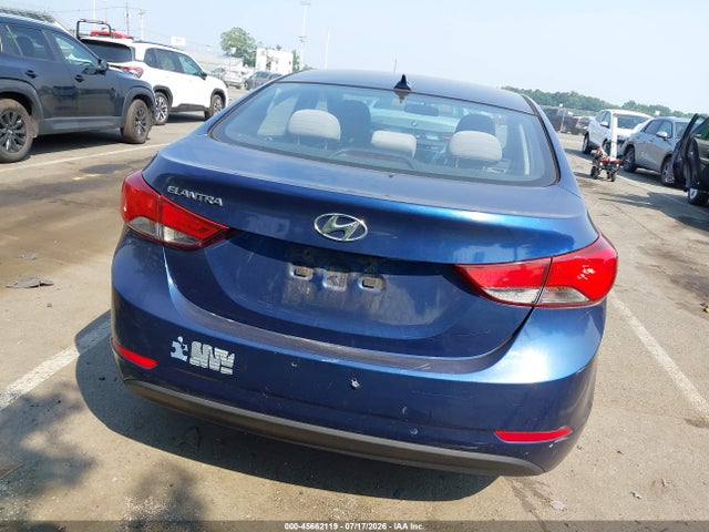 Продажа на аукционе авто 2016 Hyundai Elantra Se, vin: 5NPDH4AE4GH749652, номер лота: 45662119