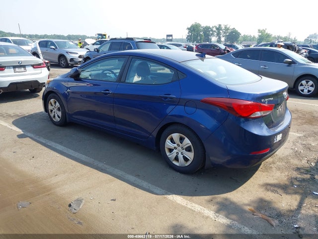 Продажа на аукционе авто 2016 Hyundai Elantra Se, vin: 5NPDH4AE4GH749652, номер лота: 45662119