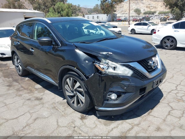 Nissan Murano Platinum 2018 5N1AZ2MG9JN167468 головне зображення