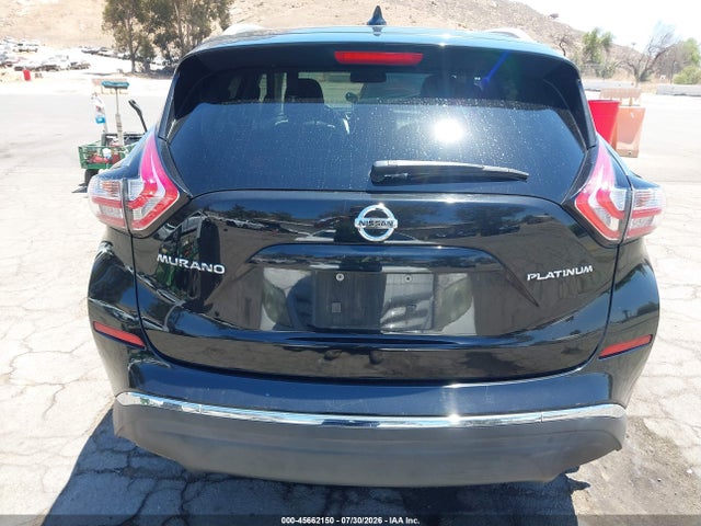 5N1AZ2MG9JN167468 Nissan Murano Platinum