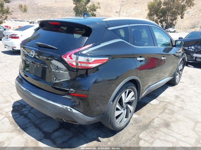 5N1AZ2MG9JN167468 Nissan Murano Platinum