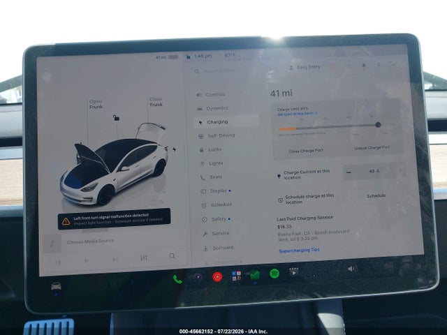 Tesla Model 3 Performance Dual Motor All-wheel Drive 2022 5YJ3E1EC9NF254757 Image 16