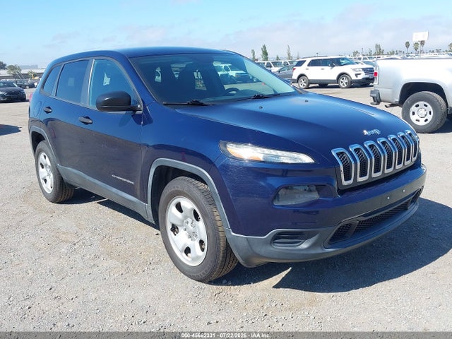 Продаж на аукціоні авто 2016 Jeep Cherokee Sport, vin: 1C4PJMAB0GW339688, номер лоту: 45662331