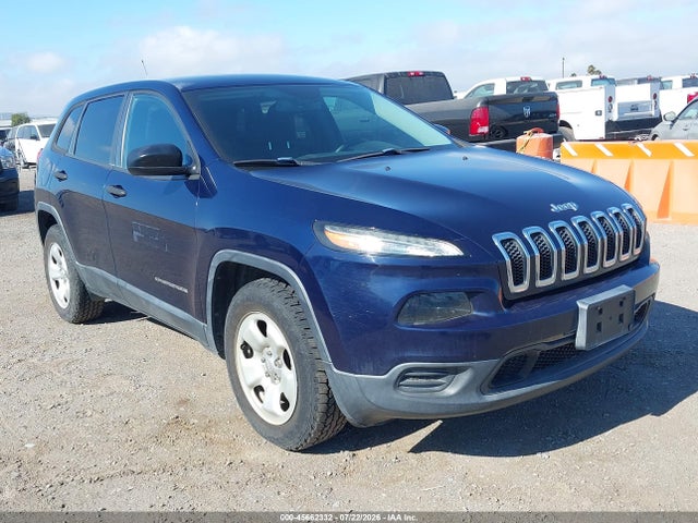 Продаж на аукціоні авто 2016 Jeep Cherokee Sport, vin: 1C4PJMAB2GW339689, номер лоту: 45662332