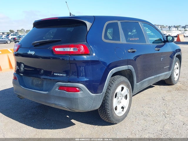 Продаж на аукціоні авто 2016 Jeep Cherokee Sport, vin: 1C4PJMAB2GW339689, номер лоту: 45662332