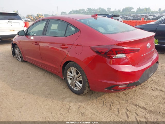 Продаж на аукціоні авто 2020 Hyundai Elantra Sel, vin: 5NPD84LF0LH523334, номер лоту: 45662416