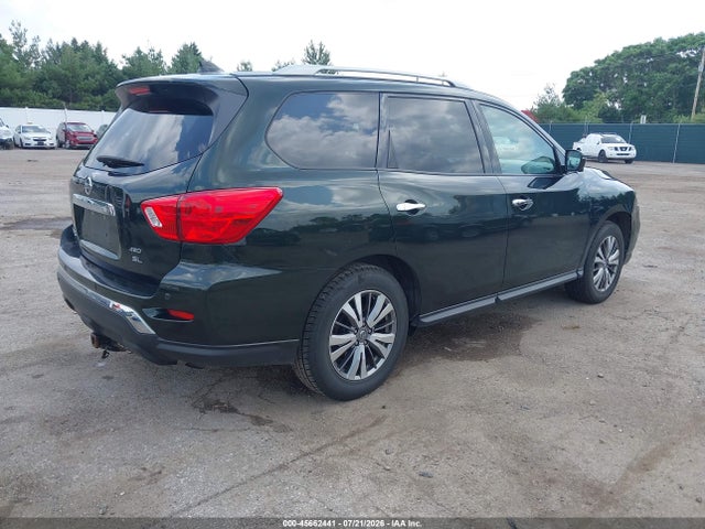 2019 Nissan Pathfinder Sl მანქანა იყიდება აუქციონზე, vin: 5N1DR2MM4KC638863, აუქციონის ნომერი: 45662441
