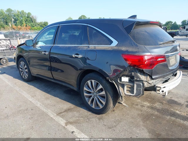 Продаж на аукціоні авто 2014 Acura Mdx Technology Package, vin: 5FRYD4H45EB017602, номер лоту: 45662451