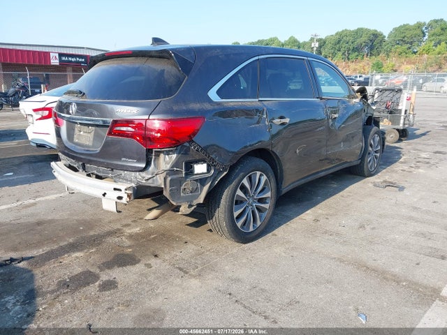 Продаж на аукціоні авто 2014 Acura Mdx Technology Package, vin: 5FRYD4H45EB017602, номер лоту: 45662451